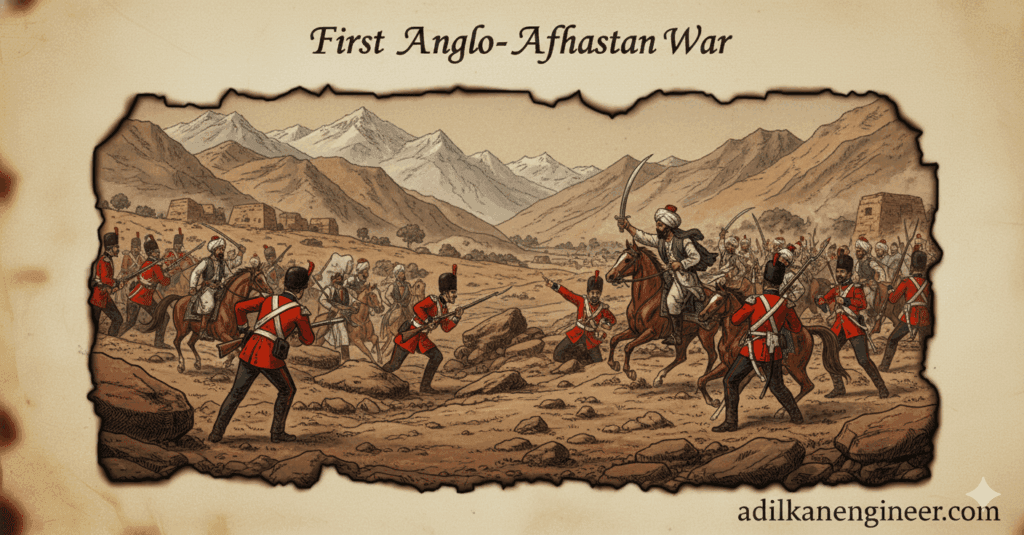 First Anglo-Afghan War image by adilkhanengineer.com